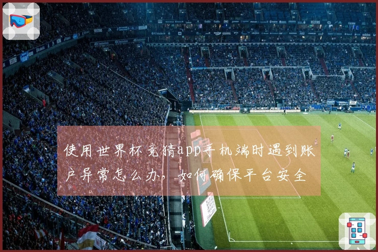 使用世界杯竞猜app手机端时遇到账户异常怎么办，如何确保平台安全合规